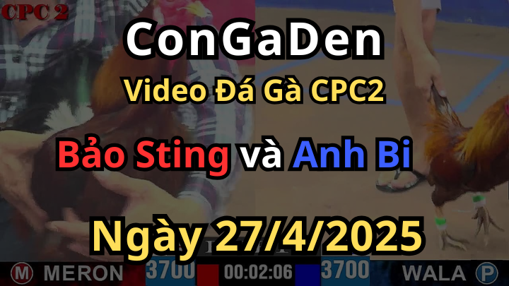 Bảo Sting làm chuỗi thắng 2 liên tiếp CPC2 27/4/2025